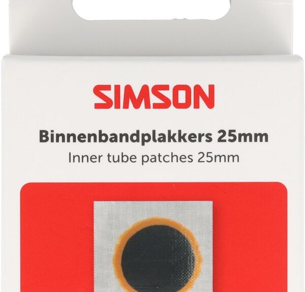 Bandenpleisters Simson rond 25mm - 8 stuks