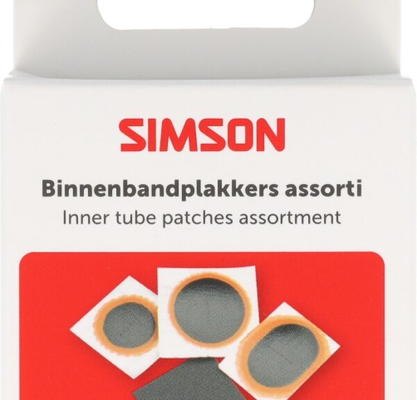 Binnenbandpleisters Simson assortiment 9-delig