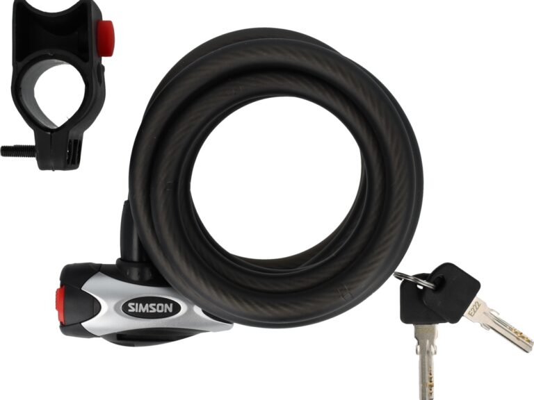 Spiraalkabelslot Simson Pro size XXL - 12mm x 180cm