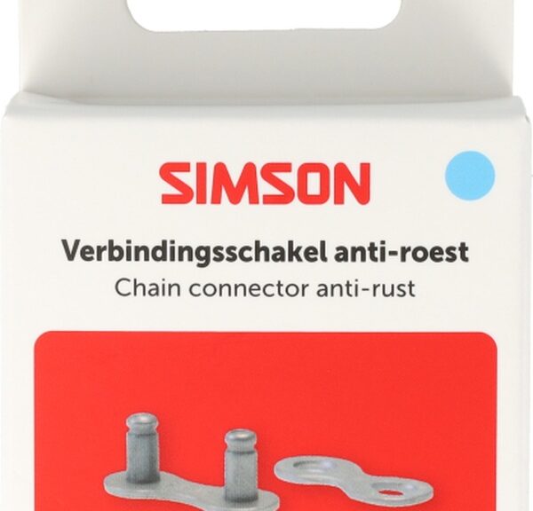 Simson Verbindingsschakel Anti-roest 1/2"x1/8"