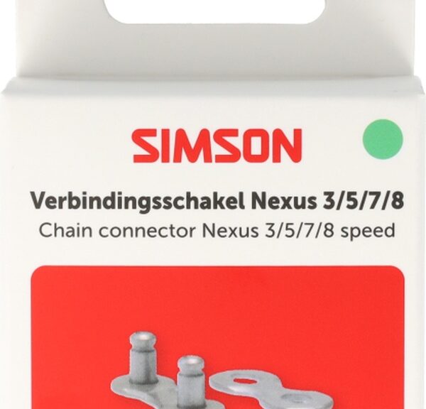 Simson Verbindingsschakel Nexus 1/2"x3/32" 3/5/7/8 speed