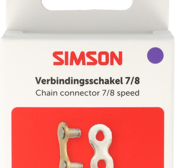 Simson Verbindingsschakel 1/2" x 3/32" 7/8 speed