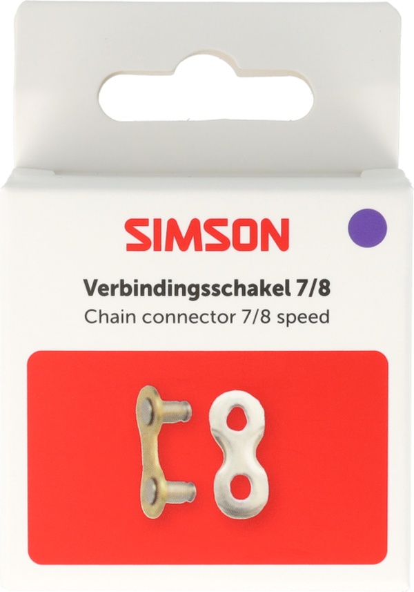 Simson Verbindingsschakel 1/2" x 3/32" 7/8 speed