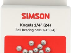Simson Kogels 1/4" 24st