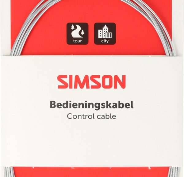 Versnellingskabel Simson Gazelle / Sturmey Archer - gegalvaniseerd