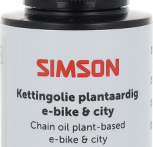 Kettingolie Simson plantaardig e-bike & city bike - 100ml