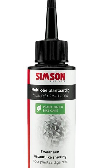 Multi olie Simson plantaardig - zwart/rood