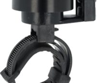 Fietsbel Simson Mini met flexibele band 32mm - zwart