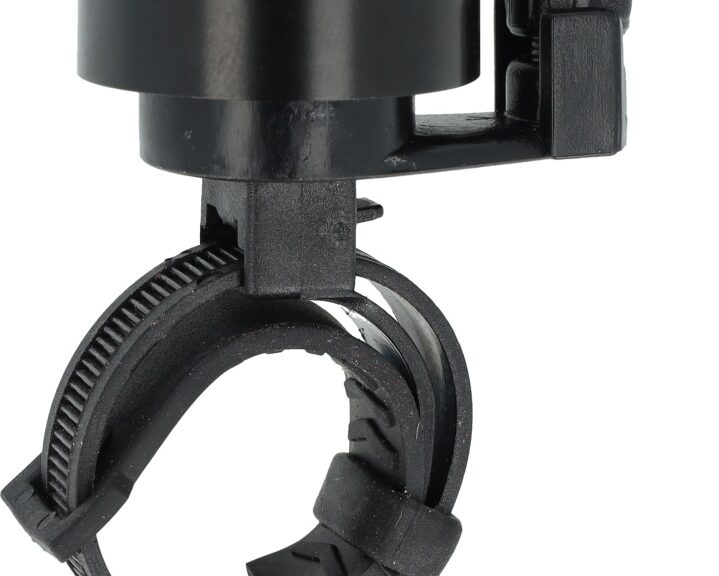 Fietsbel Simson Mini met flexibele band 32mm - zwart