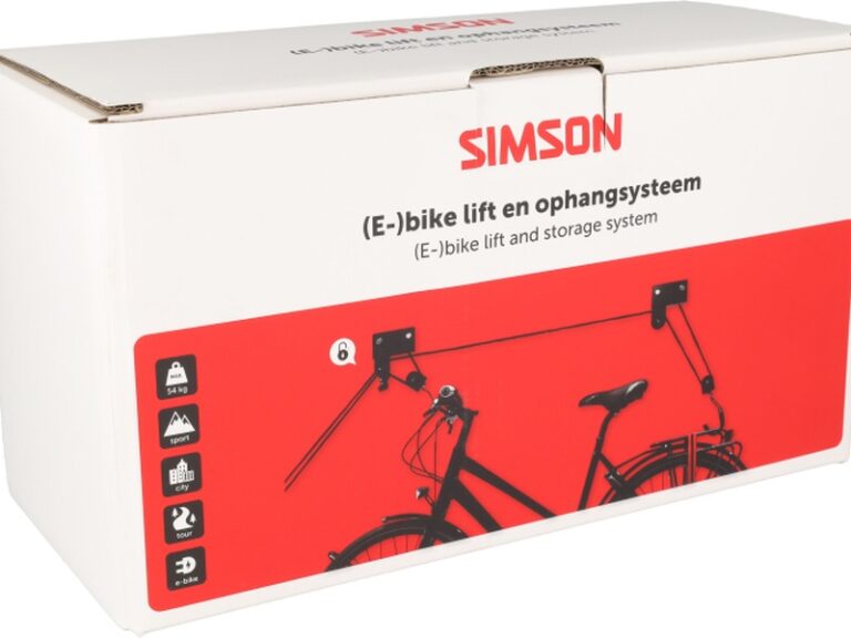 Ophangsysteem Simson E-bike - zwart