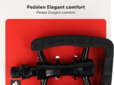Pedaalset Simson Elegant Comfort - Zwart