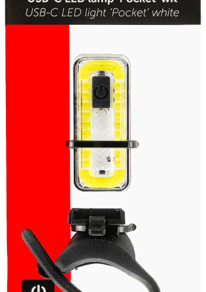 Koplamp Simson USB-C LED lamp pocket - wit