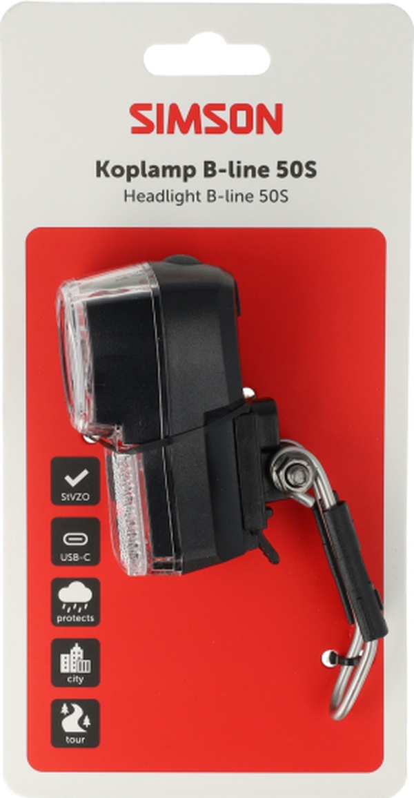 Koplamp Simson aurora B-line 50s