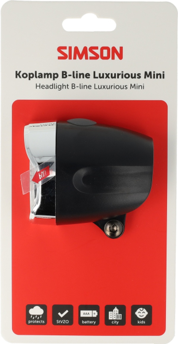 Koplamp Simson aurora B-line luxurious mini