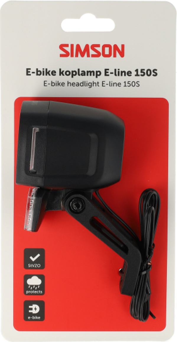 Koplamp Simson aurora E-line 150s