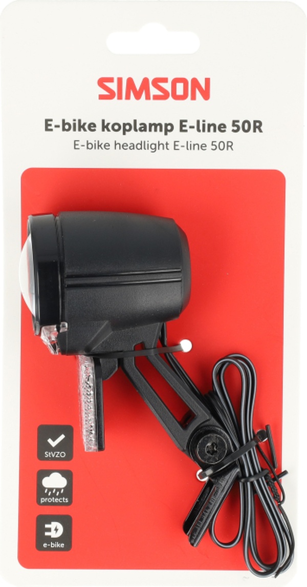 Koplamp Simson aurora E-line 50r