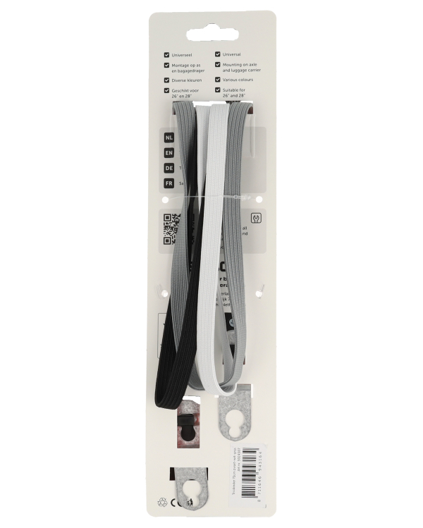 Triobinder Simson 71cm - zwart/wit/grijs - Afbeelding 3