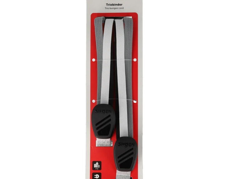 Triobinder Simson 71cm - sort/hvid/grå