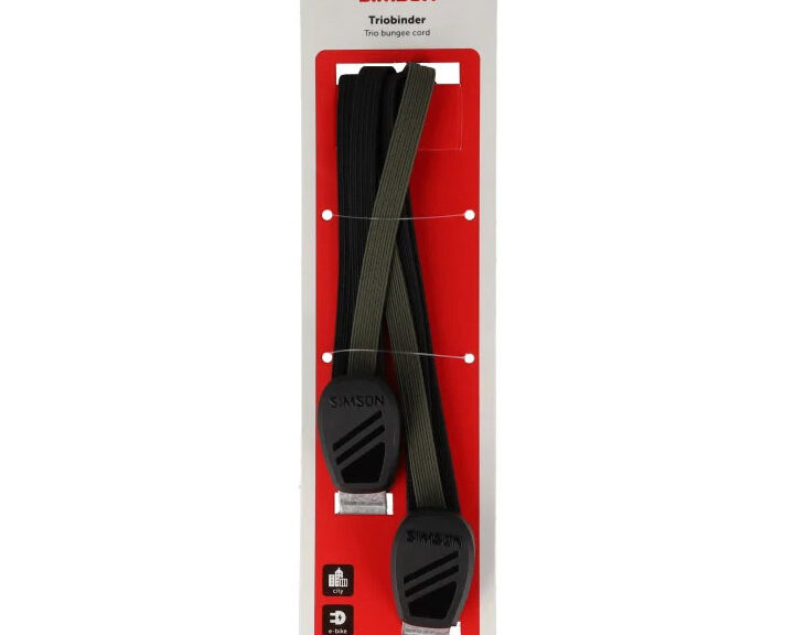 Triobinder Simson 71cm - zwart/groen
