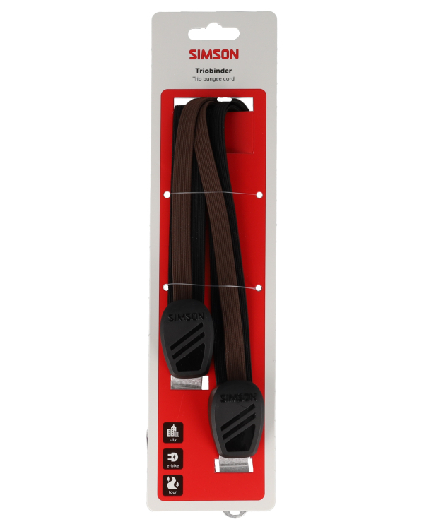 Triobinder Simson 71 cm - sort/brun