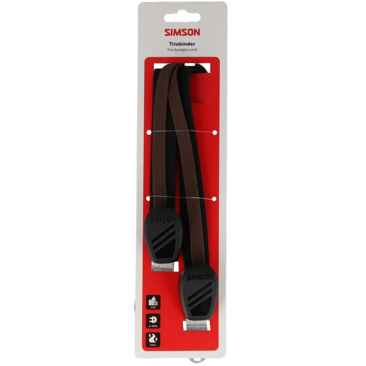 Triobinder Simson 71 cm - sort/brun