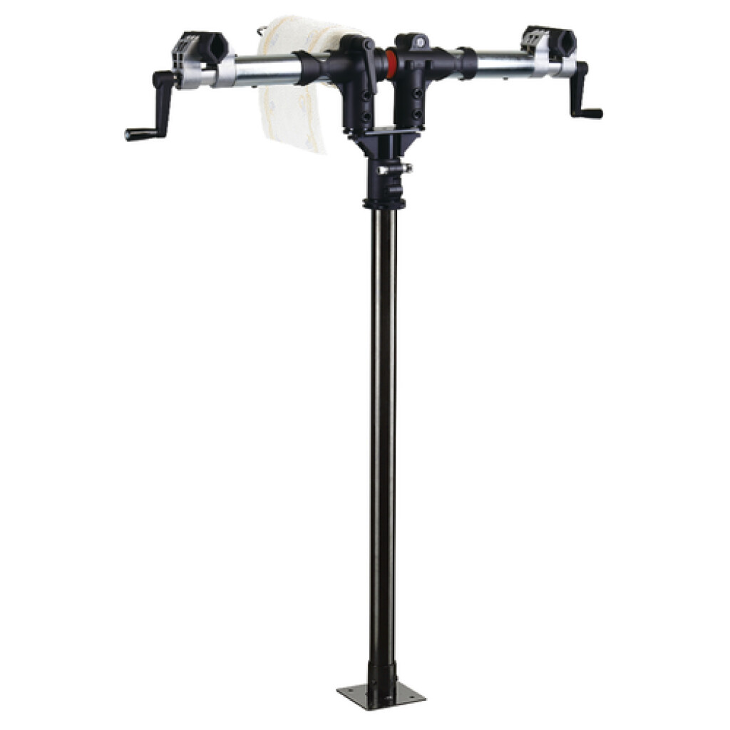 IceToolz reparatiestandaard met dubbele klem, vloermontage