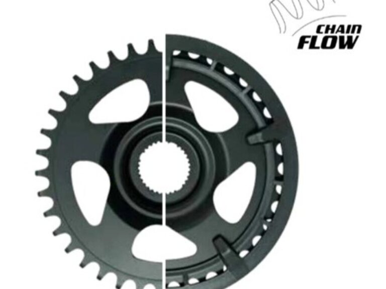Miranda kettingblad 38t Yamaha PW- CL55 mm Chain Flow zwart