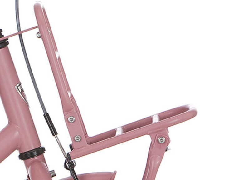 Alpina bagagedrager roze mat
