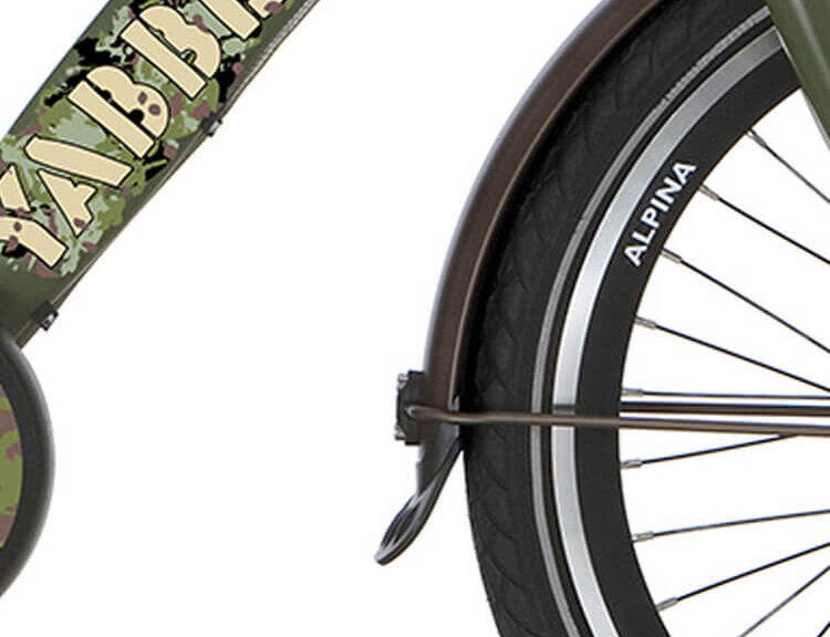 Alpina spatbord bruin
