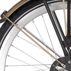 Alpina spatbord goud mat