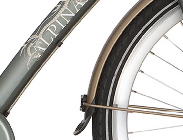 Alpina spatbord goud mat
