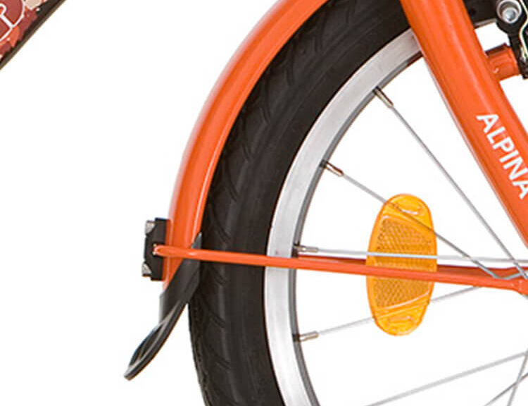 Alpina spatbord oranje