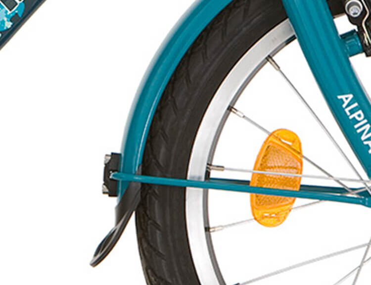 Alpina spatbord turquoise