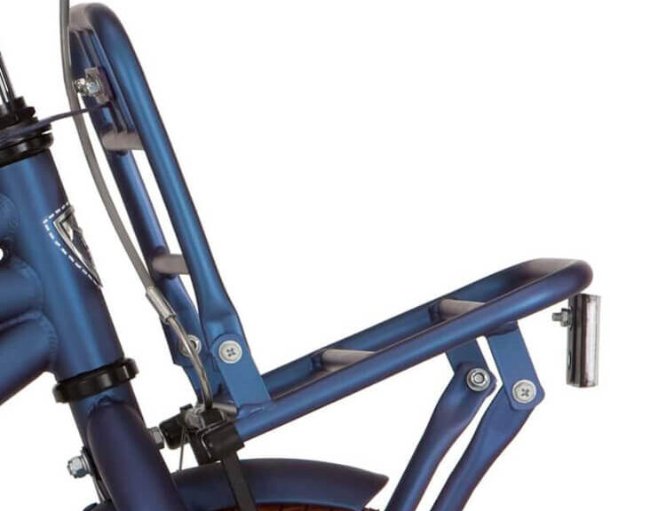 Alpina bagagedrager blauw mat
