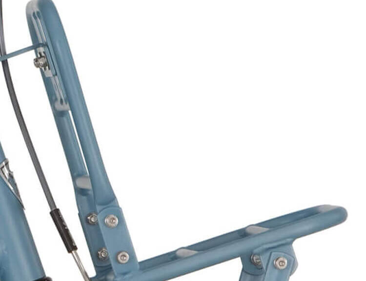 Alpina bagagedrager blauw mat