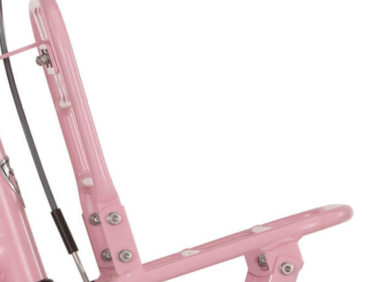 Alpina bagagedrager roze mat