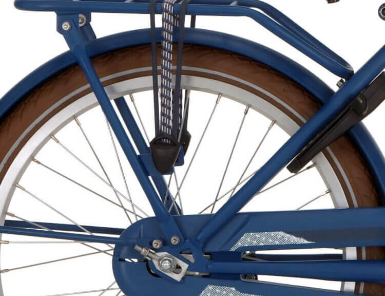 Alpina bagagedrager blauw mat