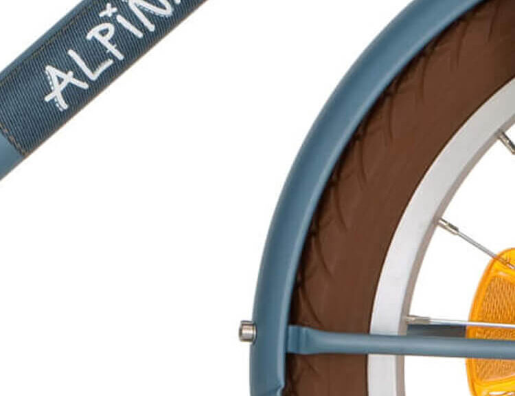 Alpina spatbord blauw mat