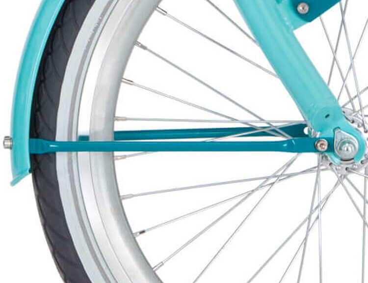 Alpina spatbord turquoise