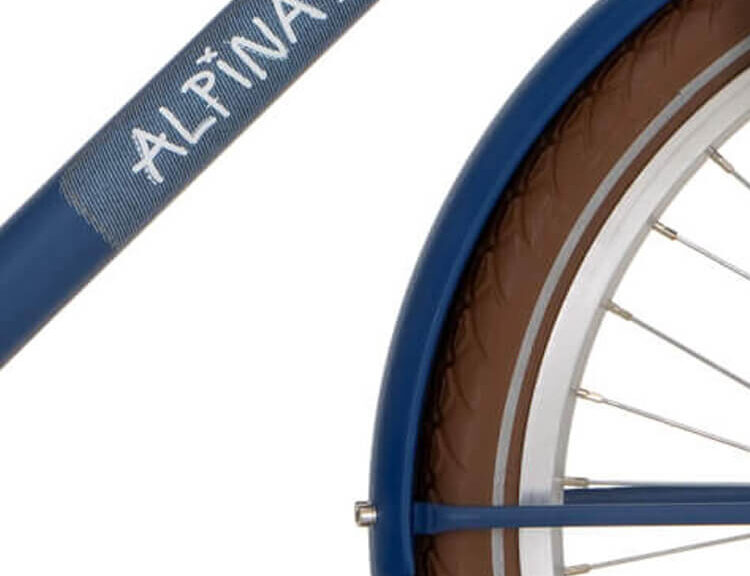 Alpina spatbord blauw mat