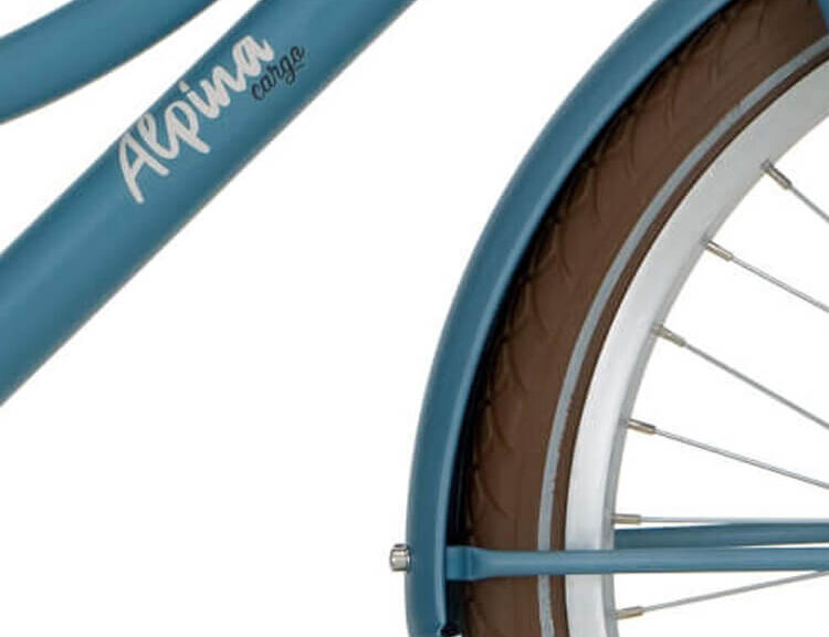 Alpina spatbord blauw mat