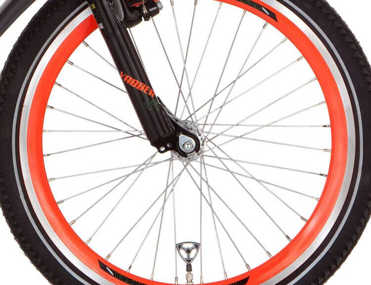 Alpina wiel oranje