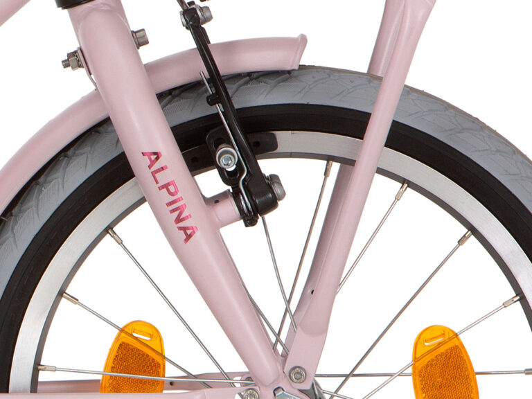 Alpina voorvork roze mat