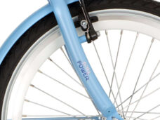 Alpina voorvork blauw mat