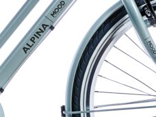 Alpina fietsmand groen mat