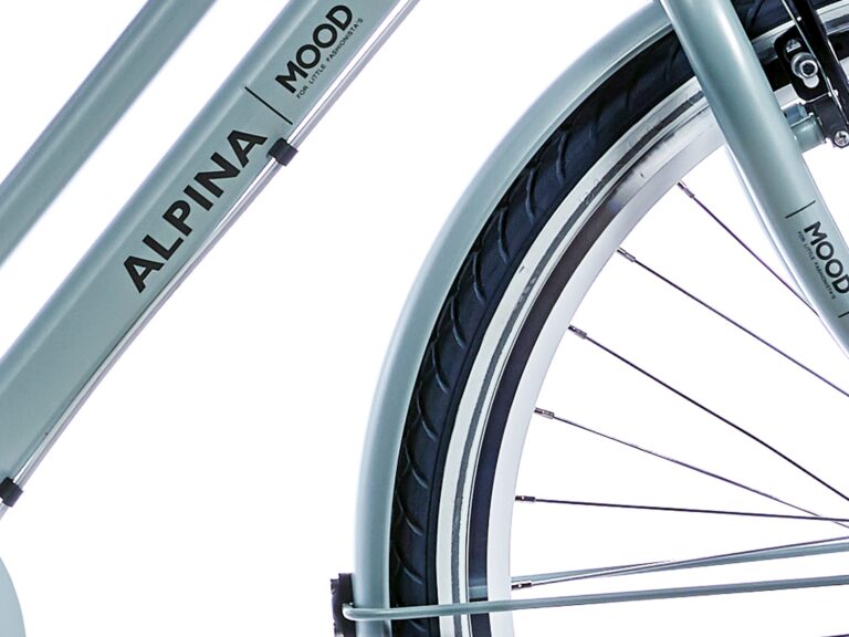 Alpina fietsmand groen mat