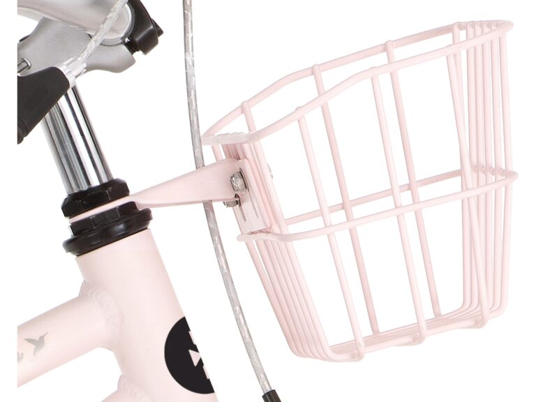Alpina fietsmand roze mat