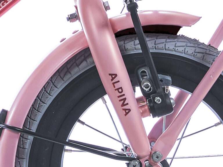 Alpina voorvork roze mat
