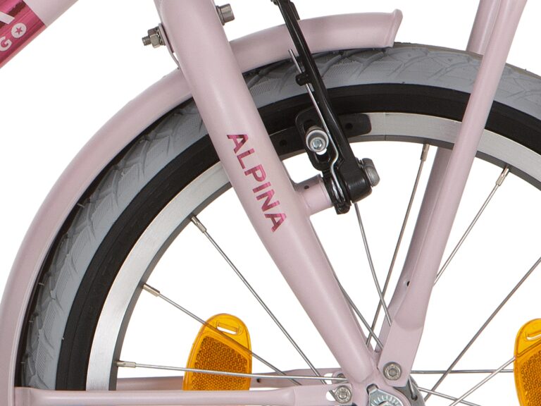 Alpina voorvork roze mat