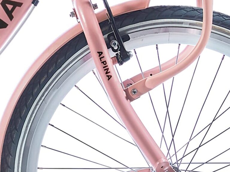 Alpina voorvork roze mat
